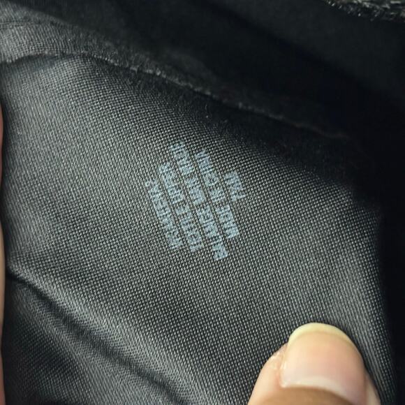 Guess Black Suede Knee High Stretchy Slouchy Stiletto Heel Boots Size 7.5 - Picture 8 of 11